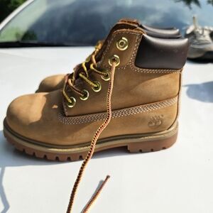 Timberland Kids Tan Boots